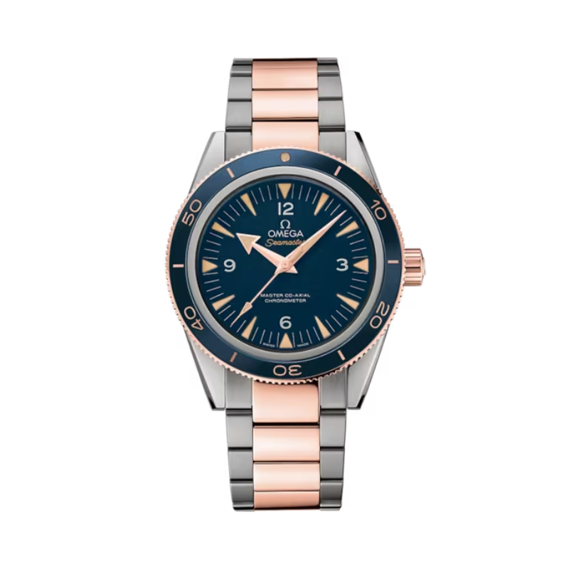 SEAMASTER 300 41 MM TITANIUM - SEDNA™ GOLD WITH BLUE DIAL