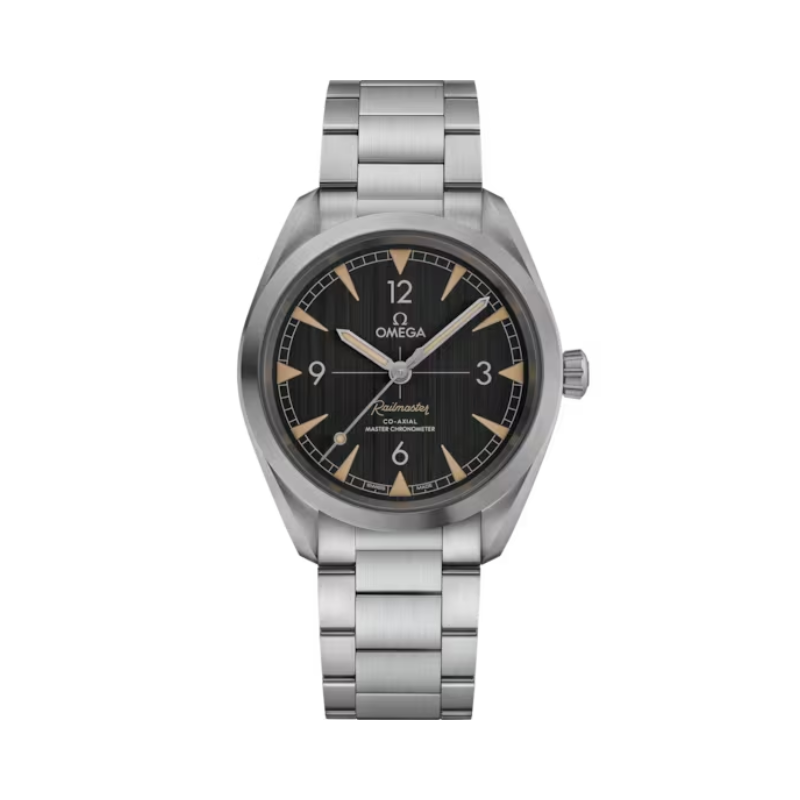 SEAMASTER RAILMASTER 40 MM STAINLESS STEEL WITH BLACK DIAL