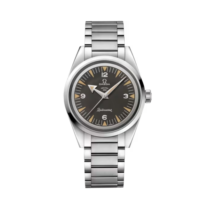 SEAMASTER RAILMASTER TRILOGY SET LIMITED EDITION 557 38 MM STAINLESS STEEL WITH BLACK DIAL