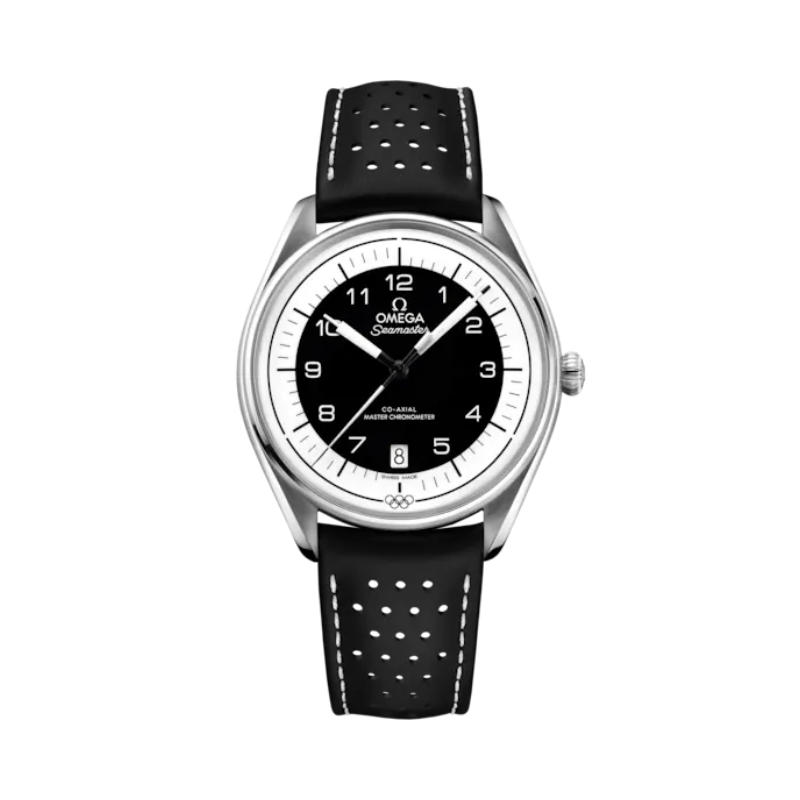 SEAMASTER OLYMPIC OFFICIAL TIMEKEEPER 39 MM STAINLESS STEEL WITH BLACK DIAL