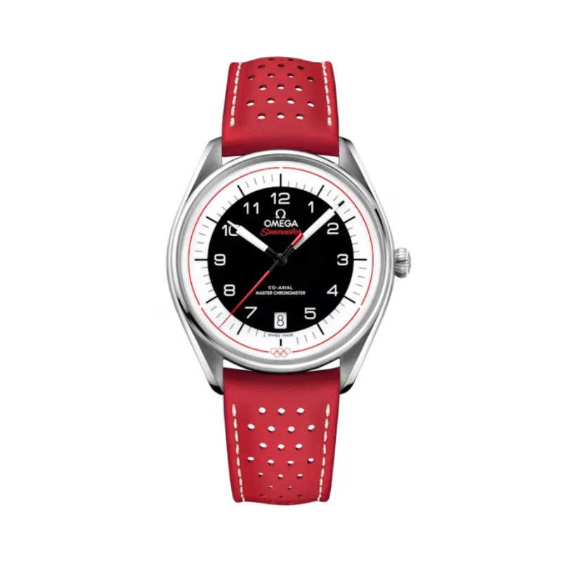 SEAMASTER OLYMPIC OFFICIAL TIMEKEEPER 39 MM STAINLESS STEEL WITH BLACK DIAL