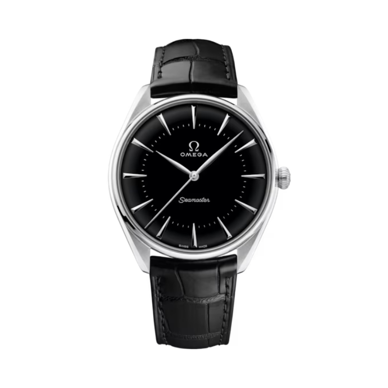 SEAMASTER OLYMPIC OFFICIAL TIMEKEEPER 39 MM PLATINUM WITH BLACK DIAL