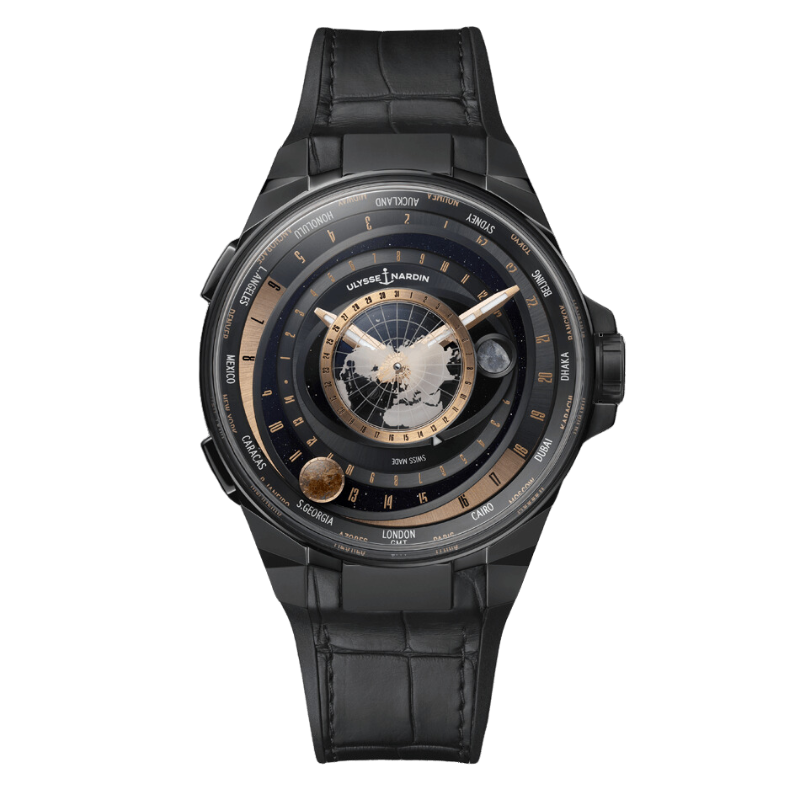 BLAST MOONSTRUCK 45 MM TITANIUM - CERAMIC WITH BLACK DIAL
