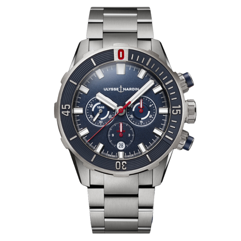DIVER CHRONOGRAPH 44 MM TITANIUM WITH BLUE DIAL