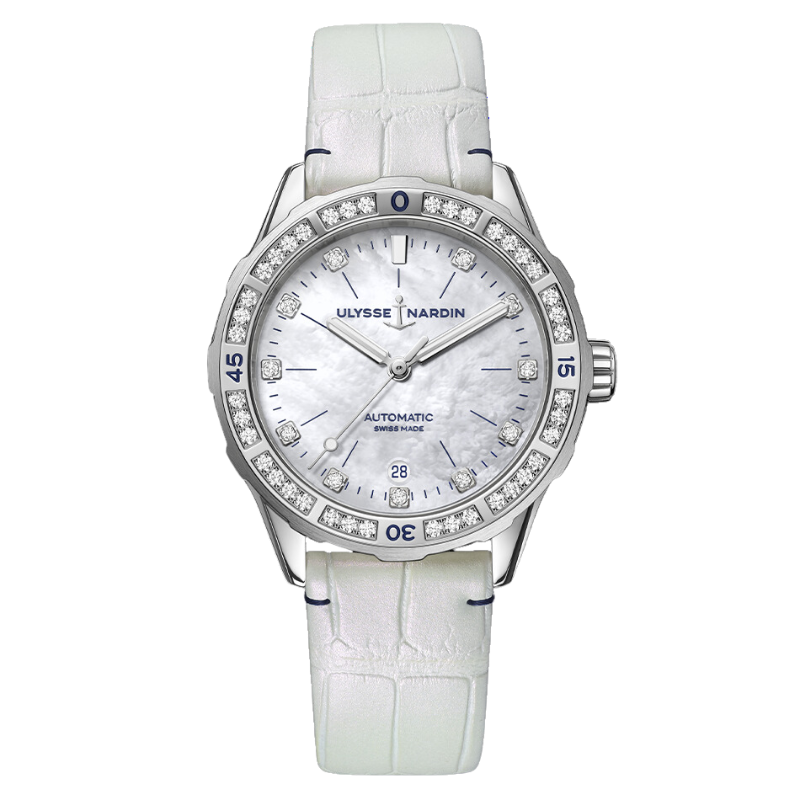 DIVER 39 MM STAINLESS STEEL WITH MOTHER OF PEARL DIAL