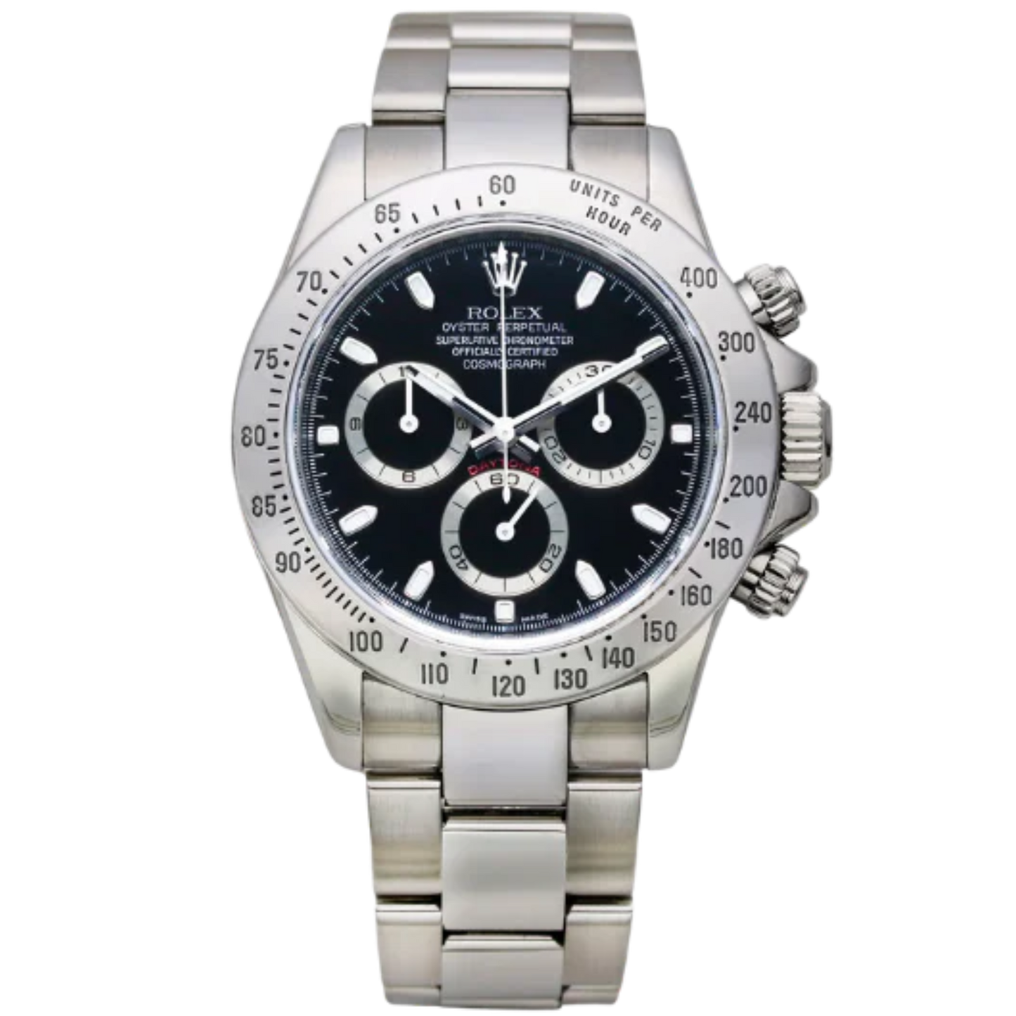 Rolex Daytona Ref. 116520 Stainless Steel Black Dial