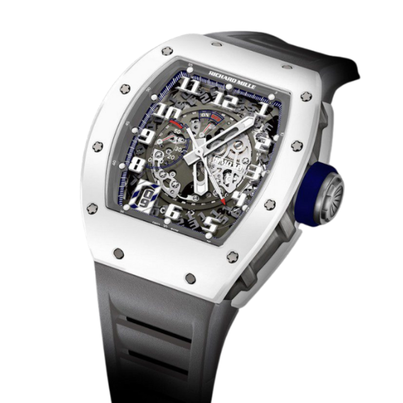 RM 030 Polo Club de Saint-Tropez Edition Rubber Strap Titanium Case
