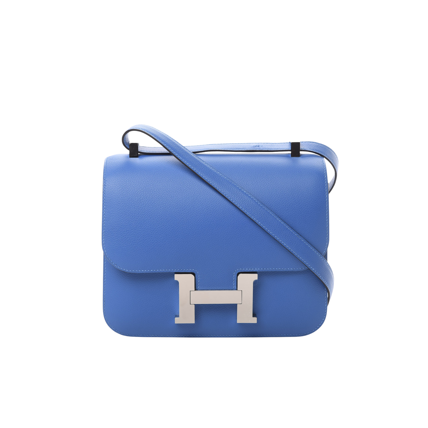 Hermes Constance 24 Bleu Hydra Evercolor Leather