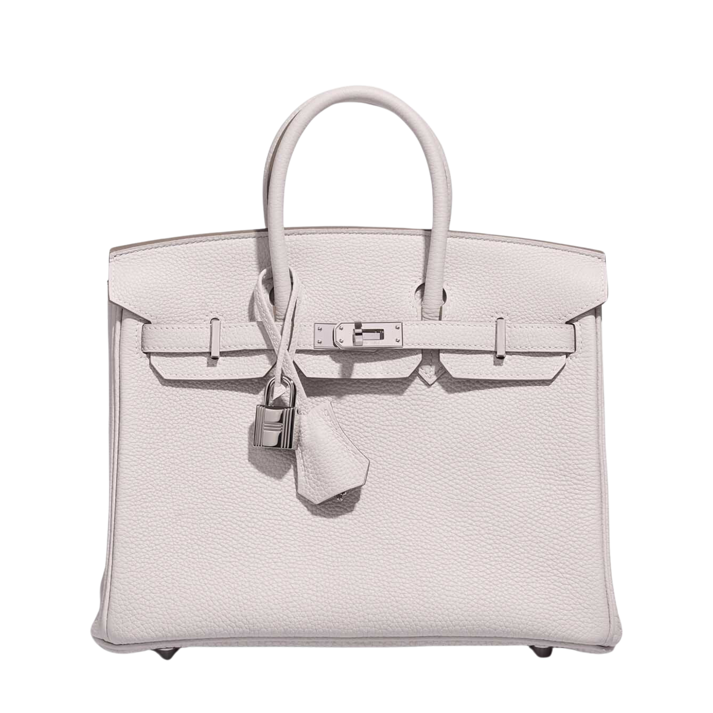 Hermes Birkin 25 Gris Pale Togo Leather
