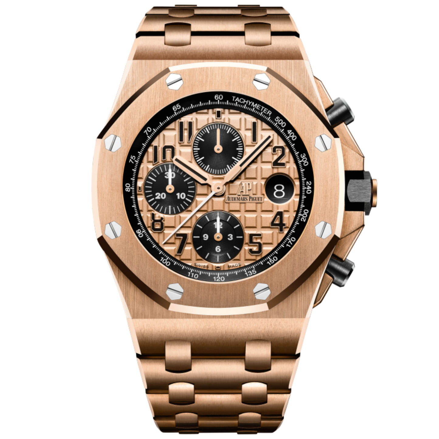 Audemars Piguet Royal Oak Offshore Ref. 26470OR.OO.1000OR.01 42MM Salmon/Champagne Dial with Black Subdials