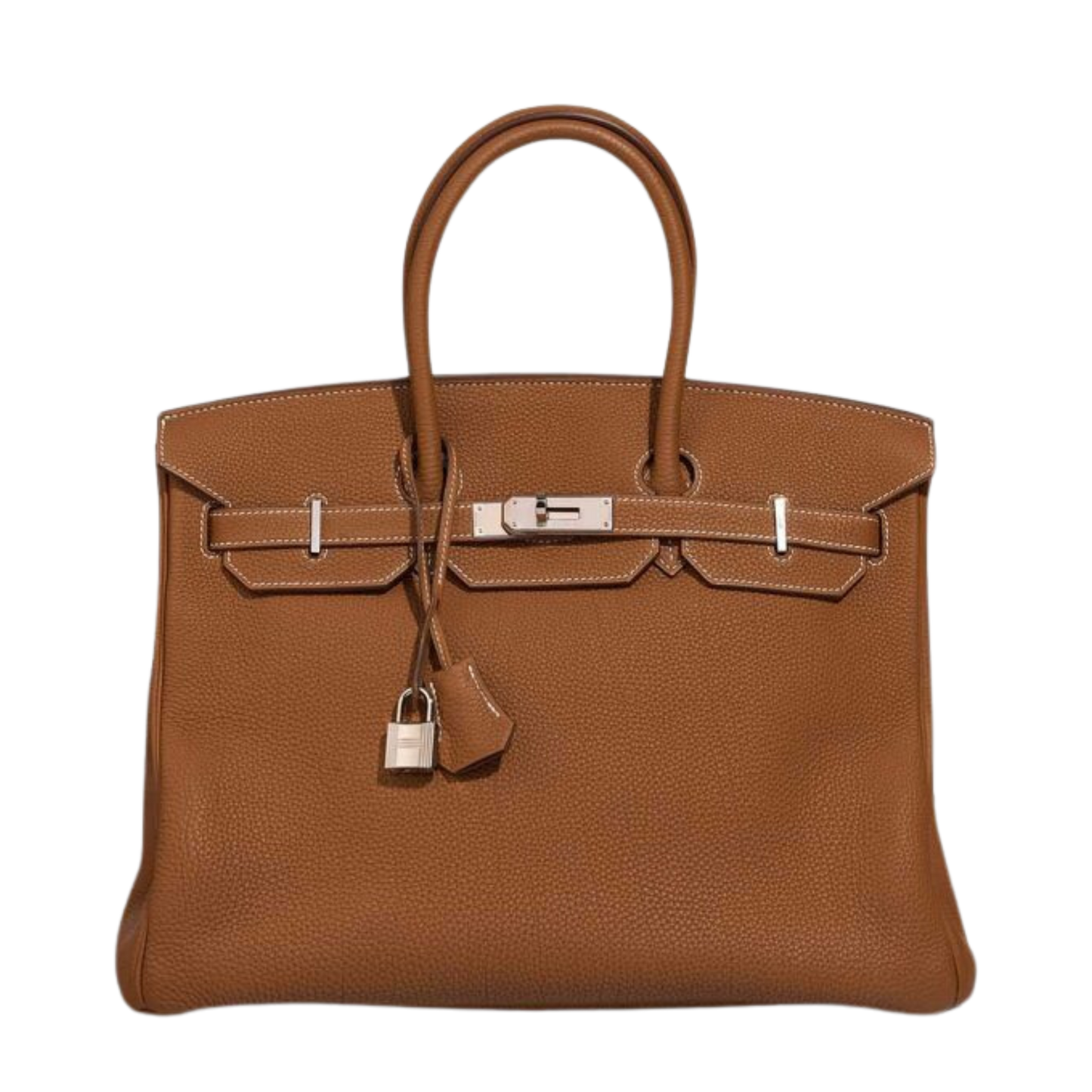 Hermes Birkin 35 Gold Clemence Leather