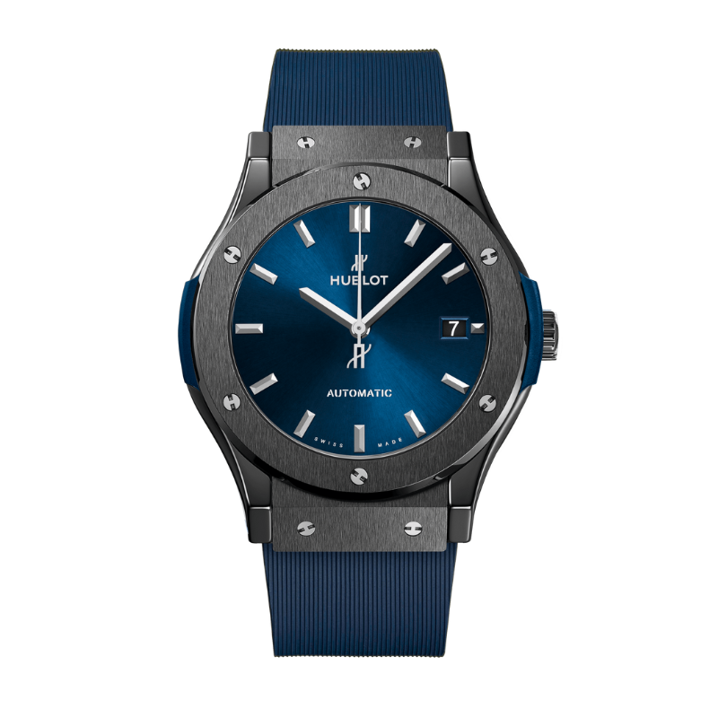 CLASSIC FUSION 3-HANDS 38MM CERAMIC BLUE