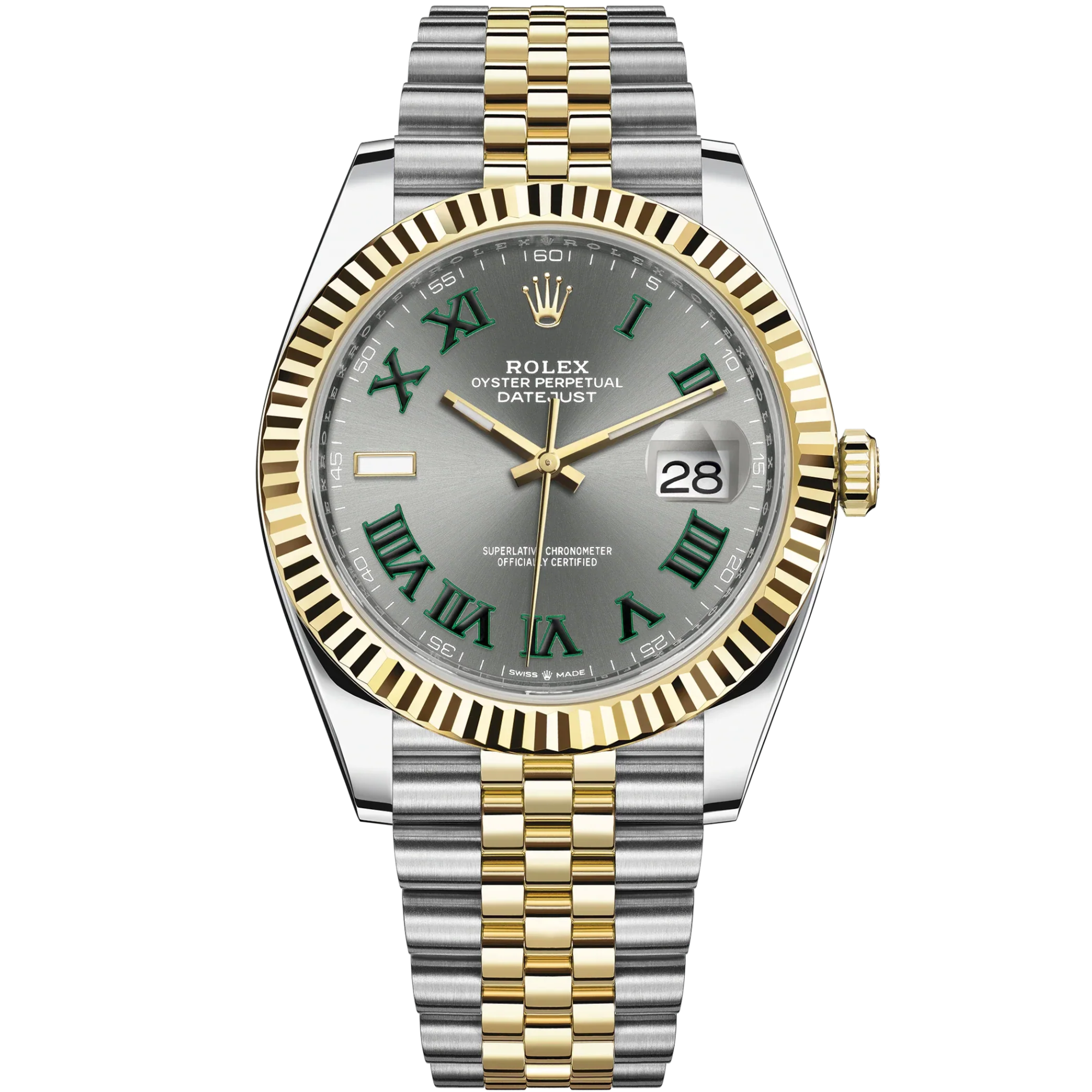 Rolex Datejust Ref. 126333 41MM Two Tone YG/SS Wimbledon