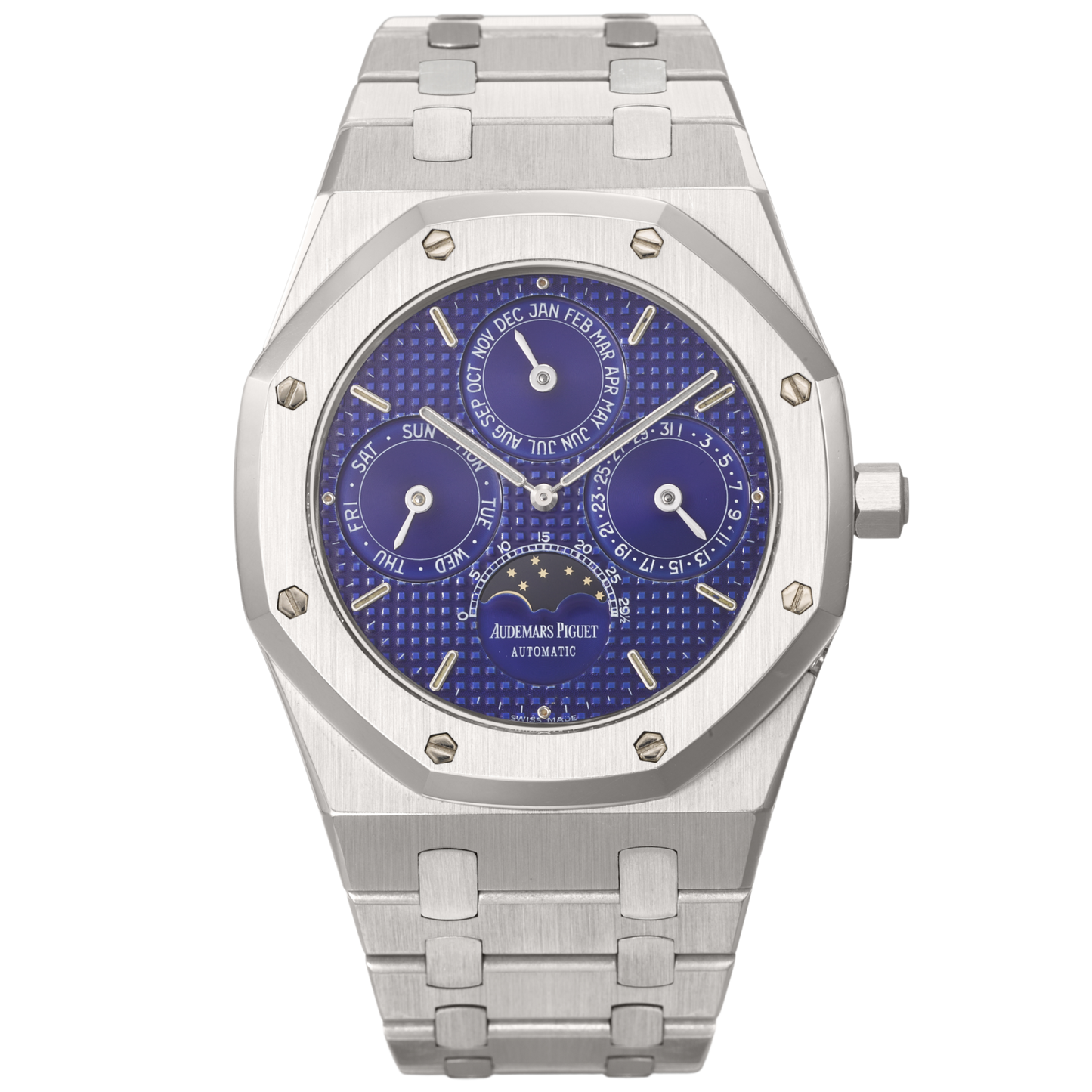 Audemars Piguet "Yves Klein" Royal Oak Ref. 25654ST 39MM Stainless Steel Perpetual Calendar Blue Dial
