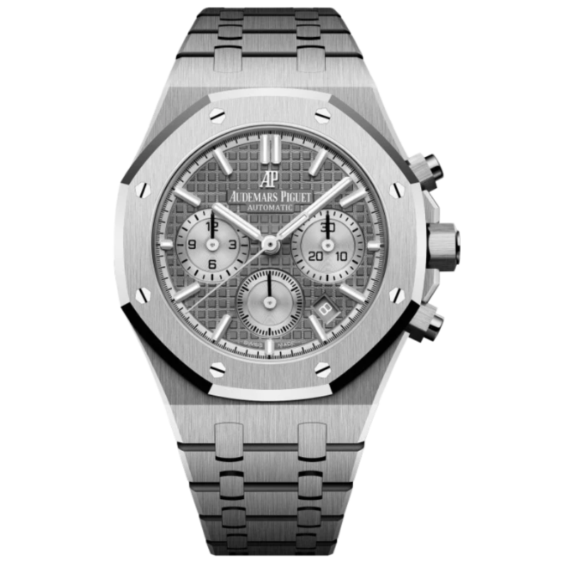 26315ST.OO.1256ST.02 38MM Stainless Steel Royal Oak Grey Dial Chronograph