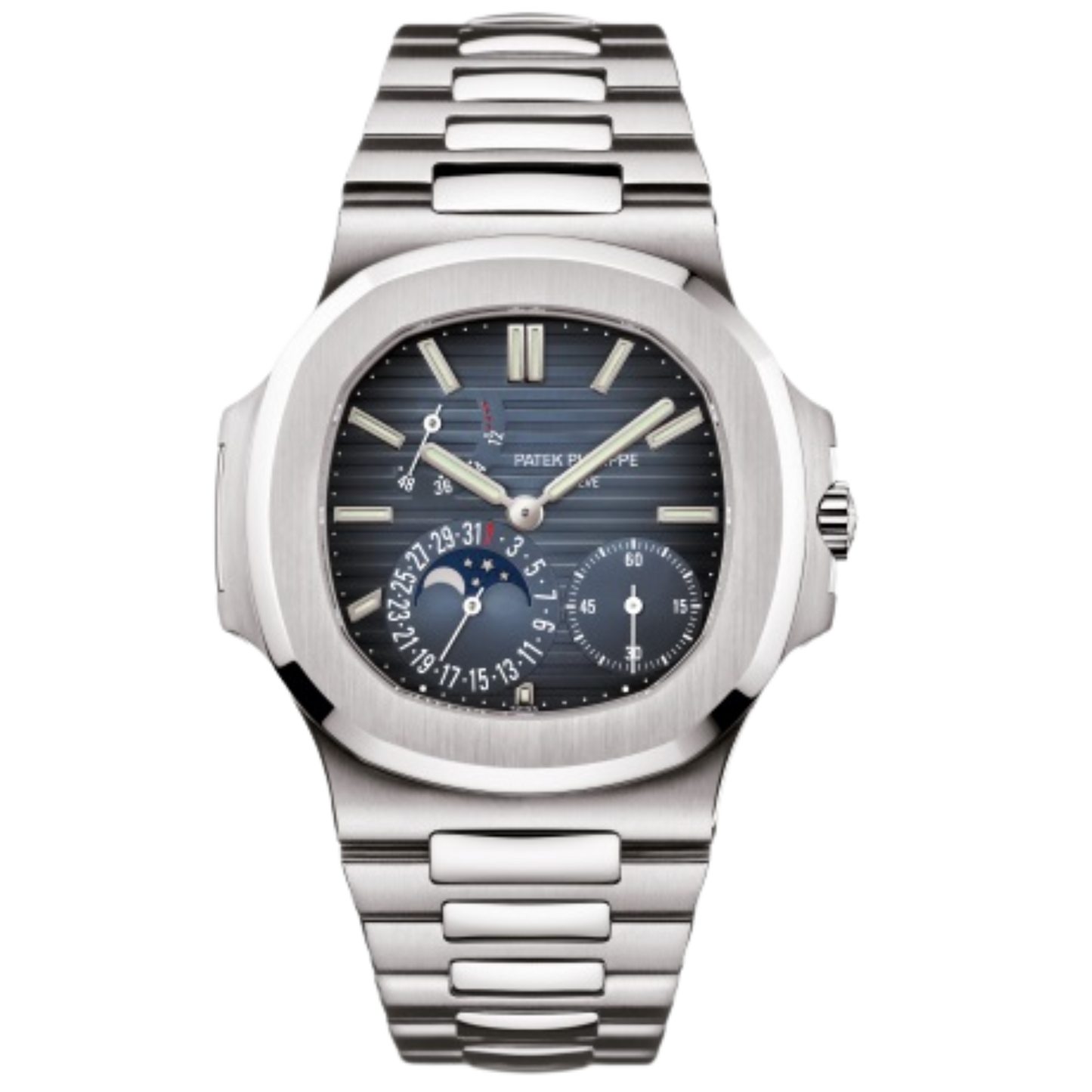 Patek Philippe Moonphase Nautilus Ref. 5712/1A Blue Dial