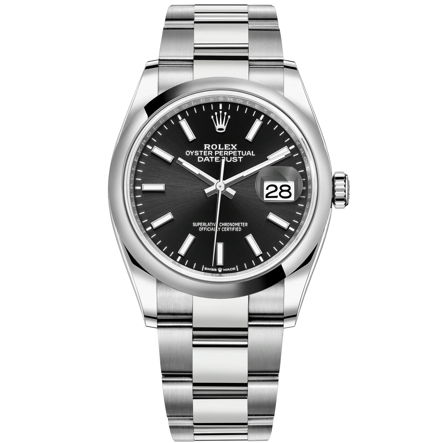 Rolex Datejust 36MM Black Dial