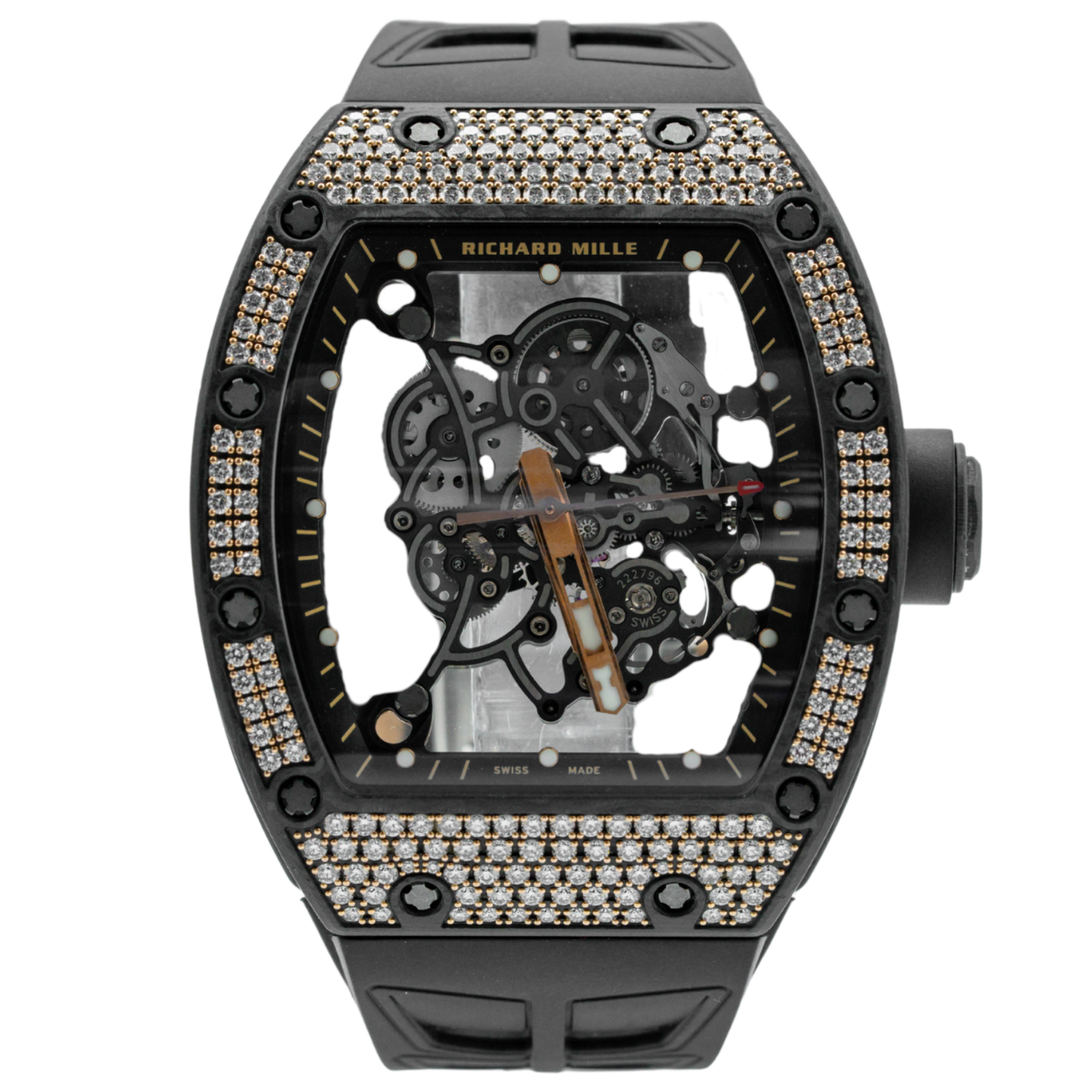 Richard Mille RM055 RG/NTPT Bubba Watson Factory Setting Diamonds