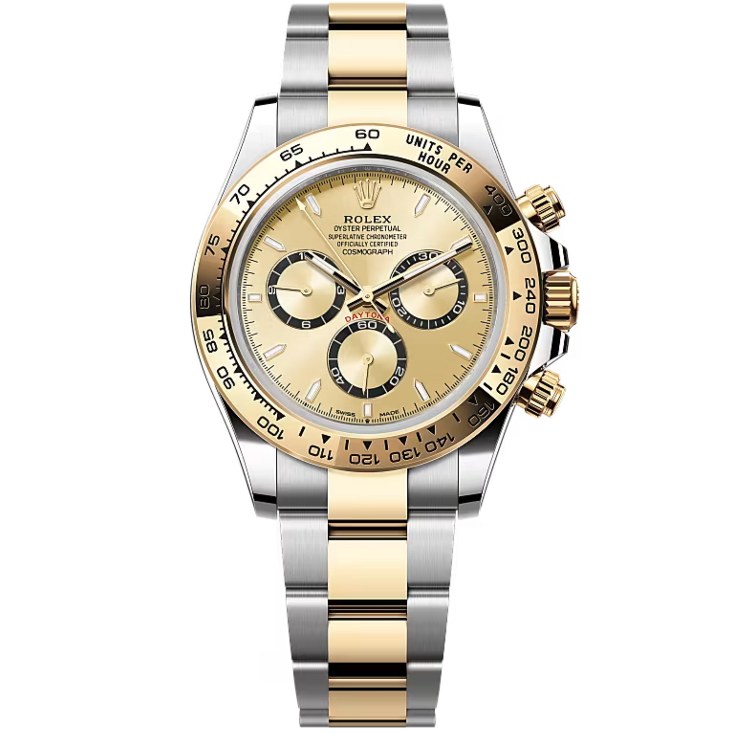 Rolex Cosmograph Daytona Ref. 126503 Two Tone Oystersteel Gold Dial