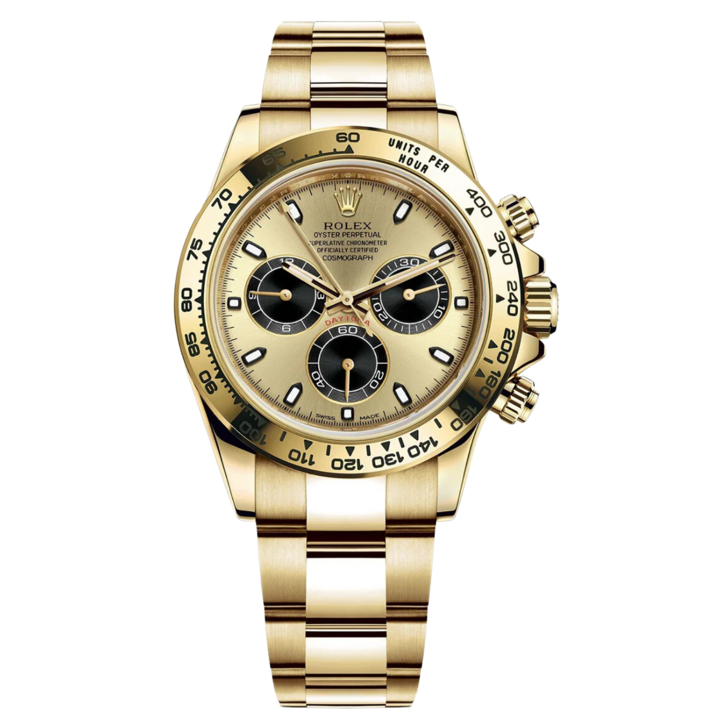 Rolex Pikachu Daytona Ref. 116518LN Yellow Gold Case and Dial