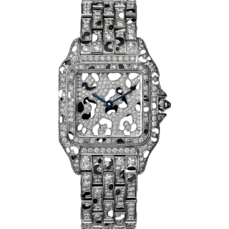 PANTHERE DE CARTIER 37 MM RHODIUMIZED WHITE GOLD