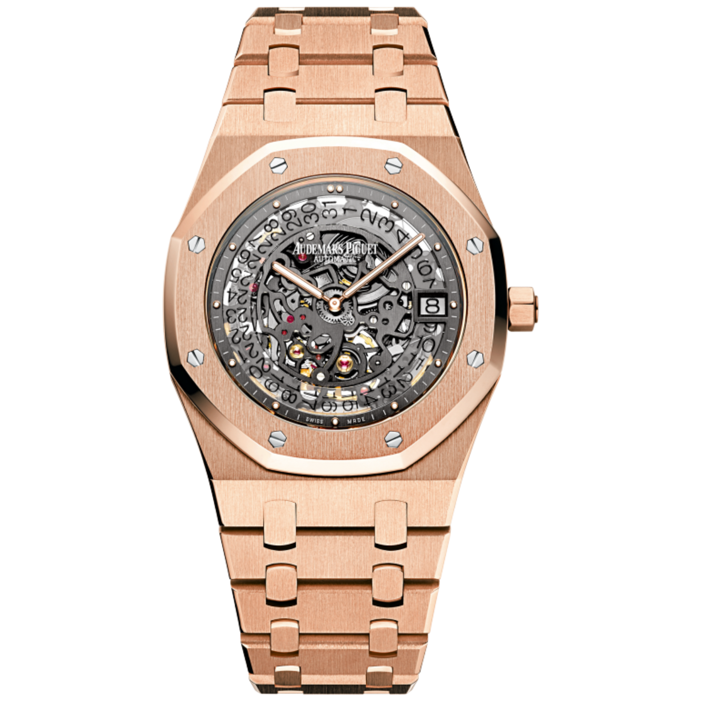 Audemars Piguet Royal Oak Jumbo Skeleton Ref. 15204OR.OO.1240OR.01 39MM Rose Gold