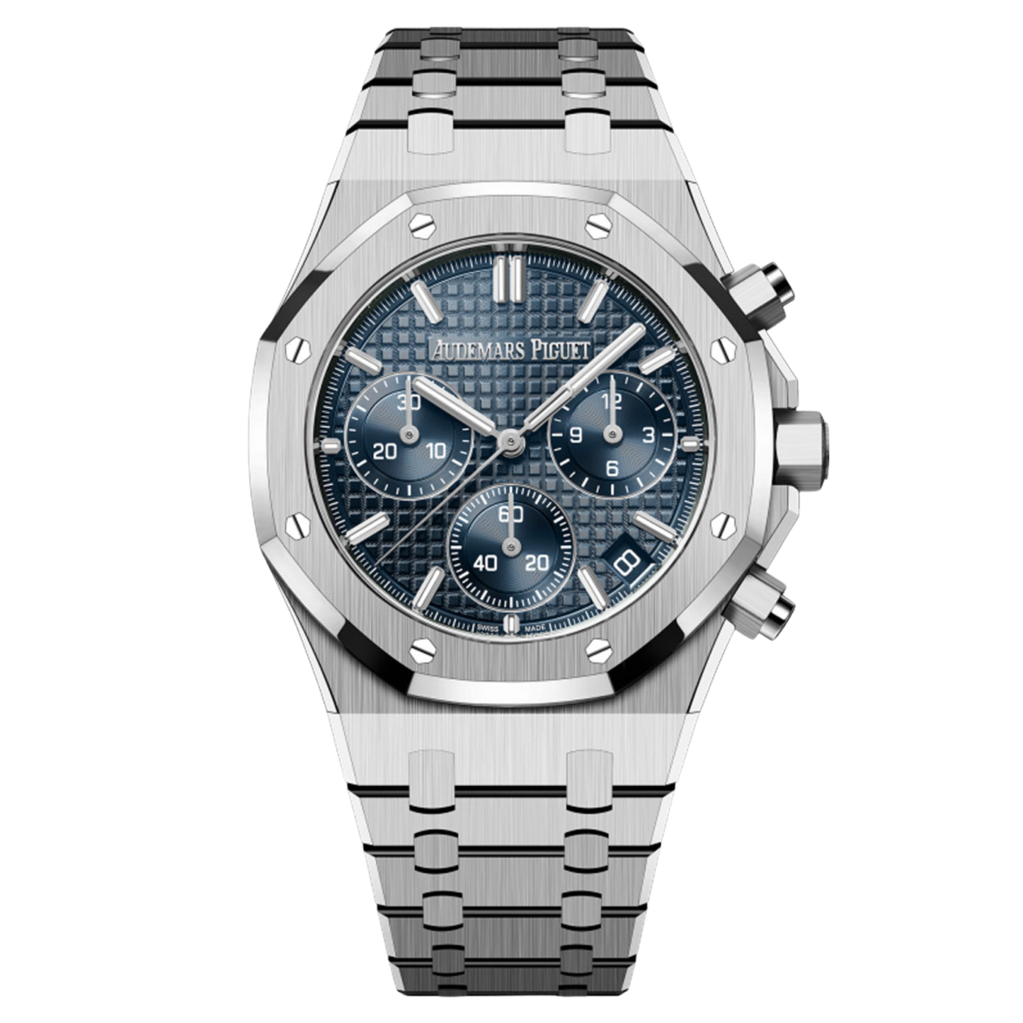 Audemars Piguet Royal Oak Chronograph Ref. 26240ST.OO.1320ST.05 41MM Stainless Steel Blue Dial