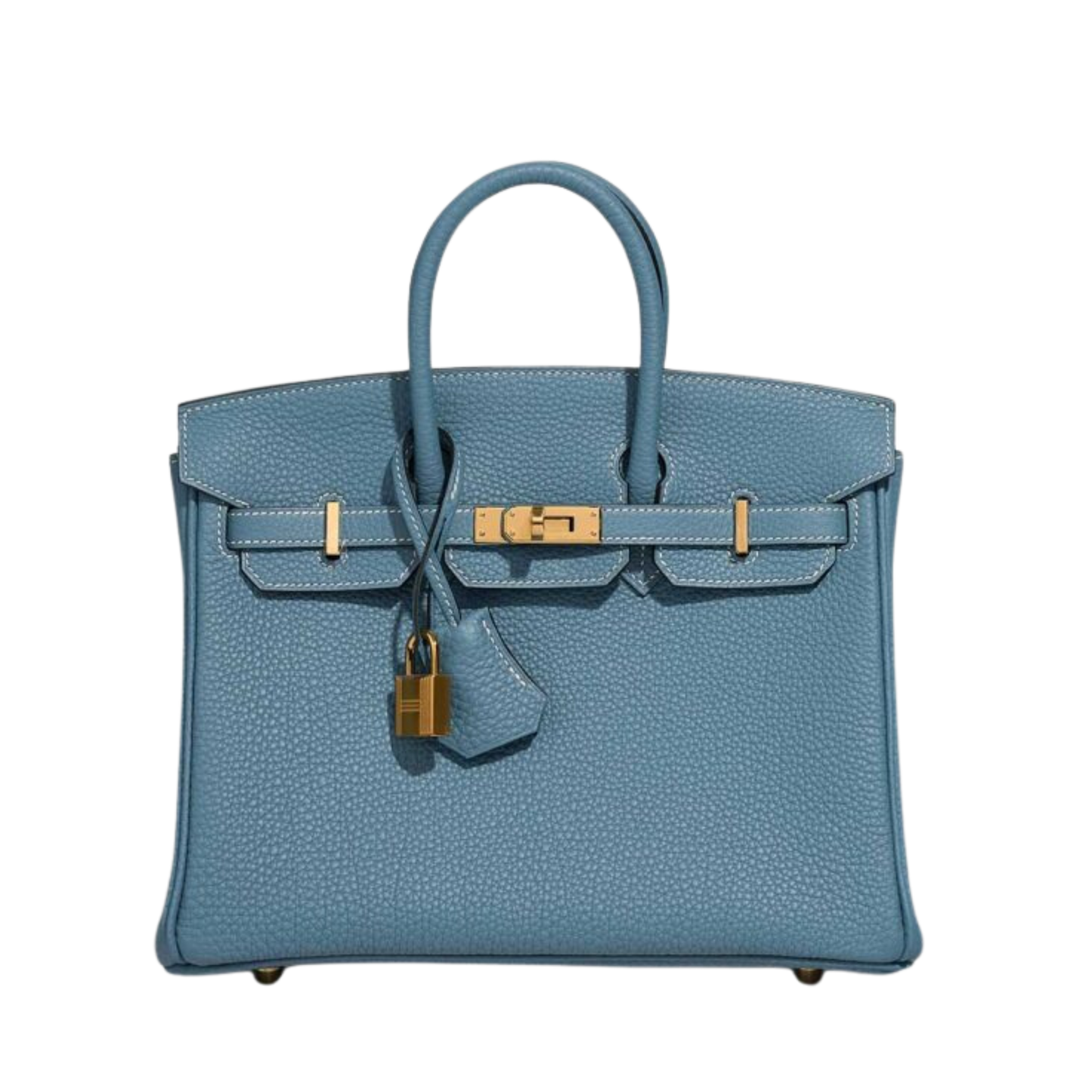 Hermes Birkin 25 Bleu Jean Togo Leather