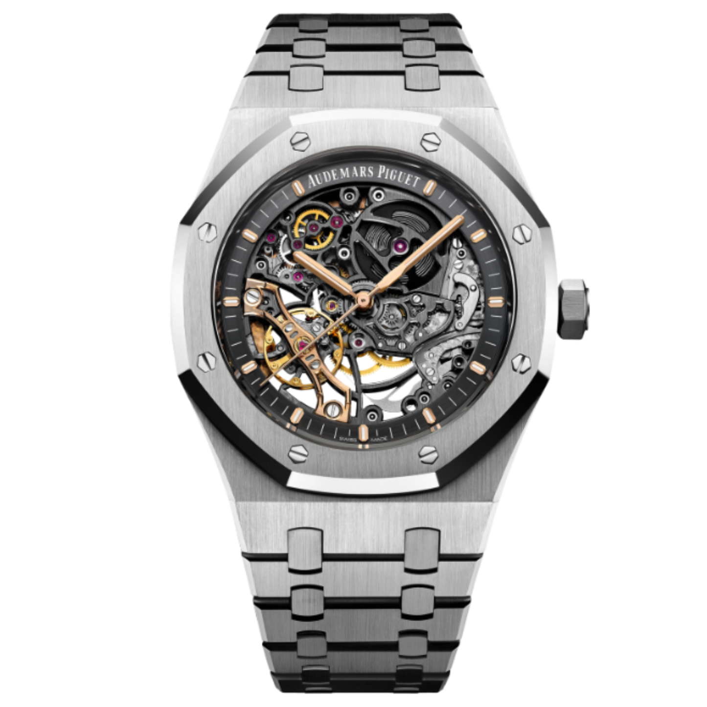 Audemars Piguet Royal Oak Ref. 15407ST.OO.1220ST.01 41MM Stainless Steel Double Balance Openworked
