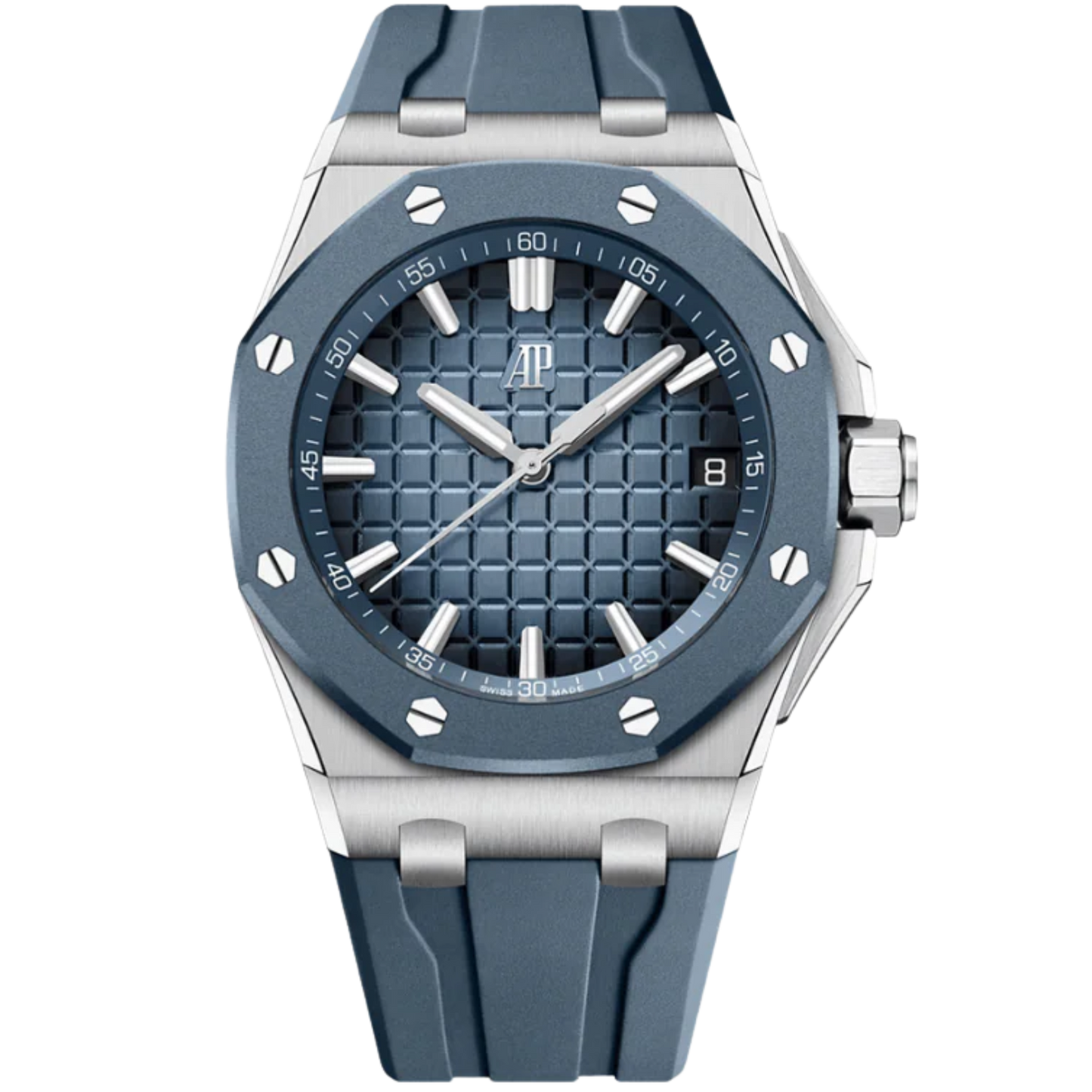 Audemars Piguet Ref. 15605SK.OO.A350CA.01 43MM Stainless Steel Royal Oak Offshore Blue Dial