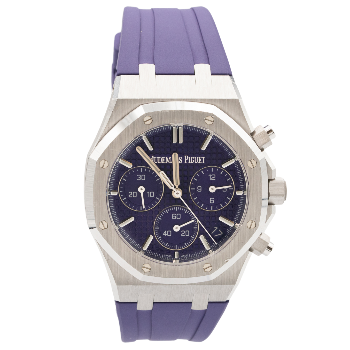 Audemars Piguet Royal Oak Chronograph Ref. 26240BC.00.1320BC.01 41MM White Gold Purple Dial "Murtoli Sepcial Edition"