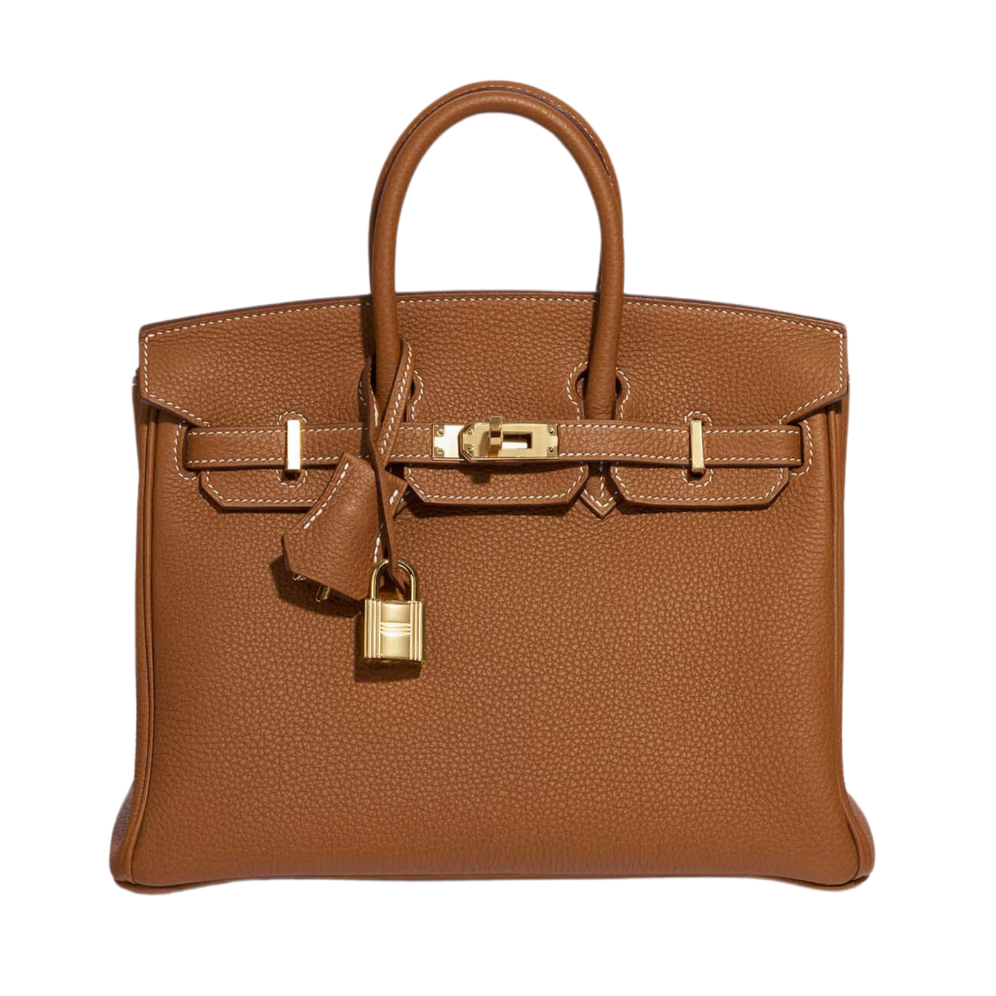 Hermes Birkin 25 Gold Togo Leather