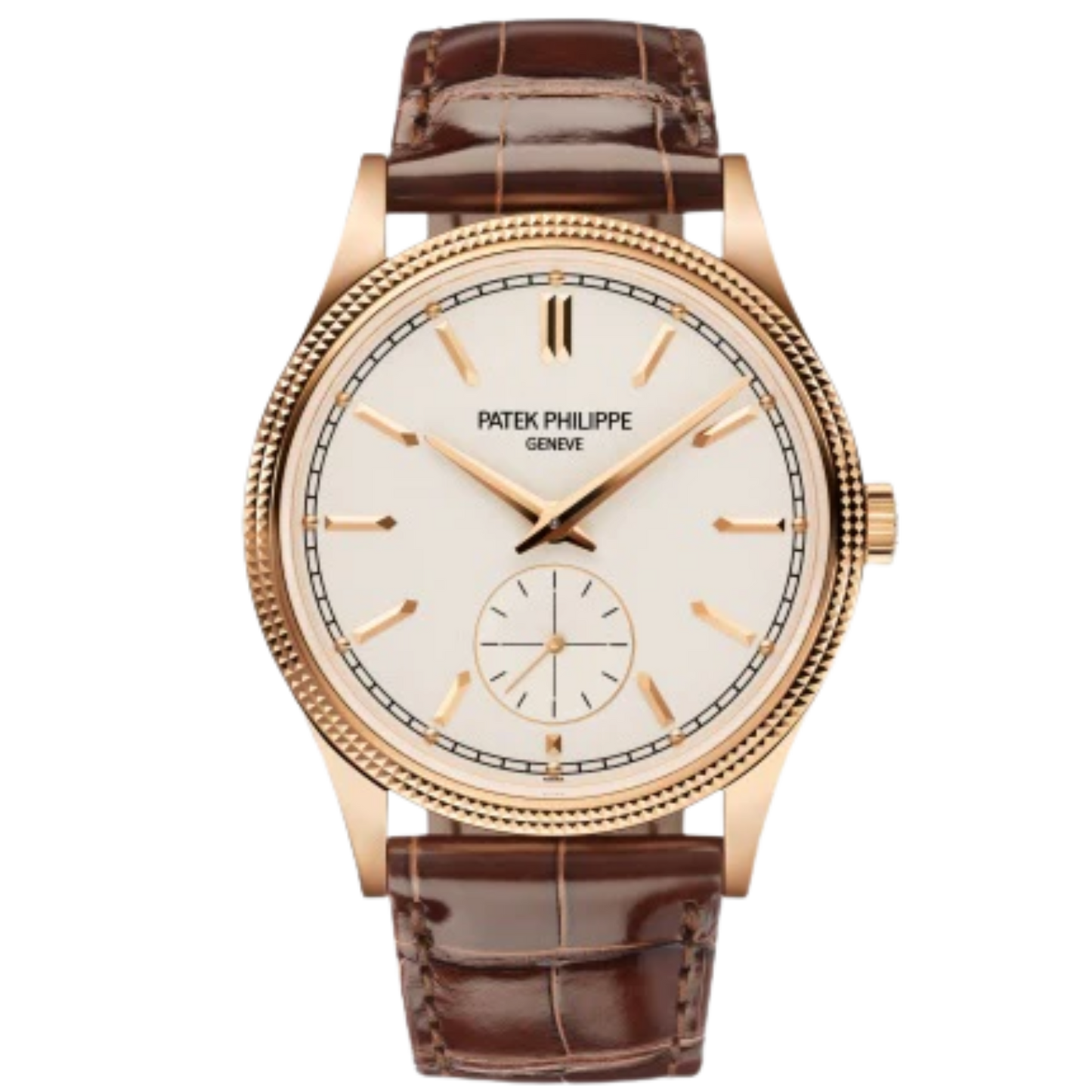 Patek Philippe Calatrava Ref. 6119R 39mm Silver Dial Rose Gold Bezel