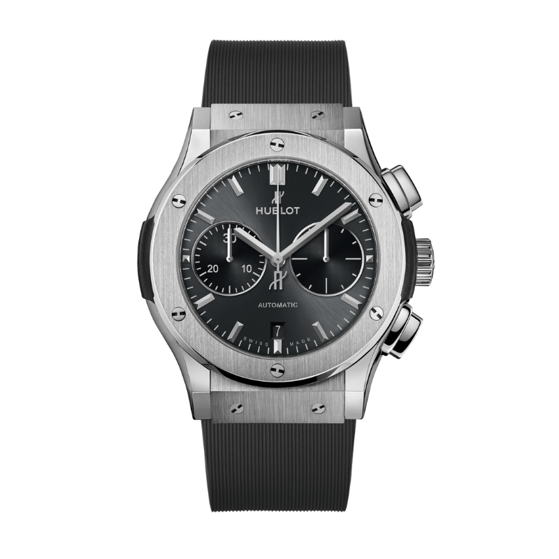 CLASSIC FUSION 42MM RACING GREY CHRONOGRAPH TITANIUM