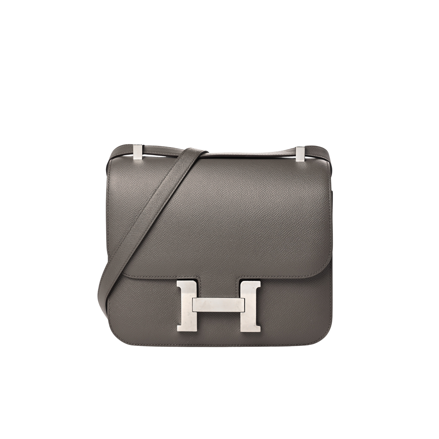 Hermes Constance 24 Etain Epsom Leather