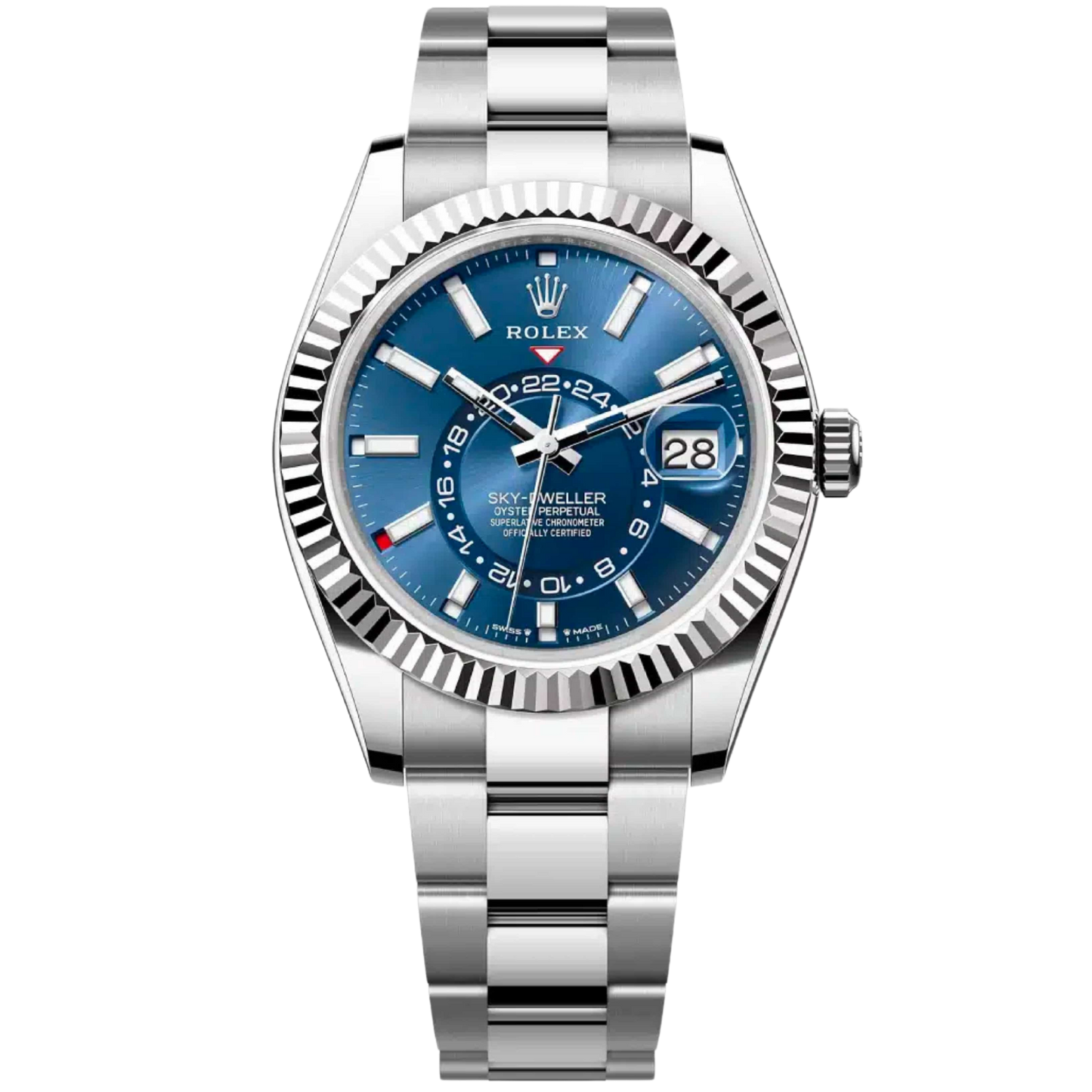 Rolex Skydweller Ref. 336934 42mm Blue Dial on Oyster