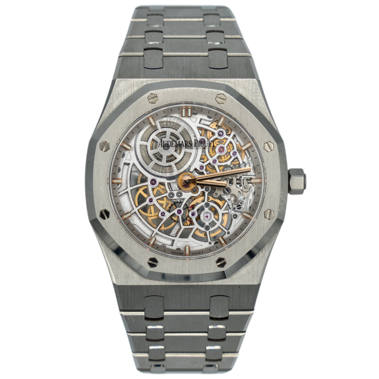 Audemars Piguet Royal Oak Ref. 16204ST.OO.1240ST.01 39mm Jumbo 50th Anniversary Skeleton
