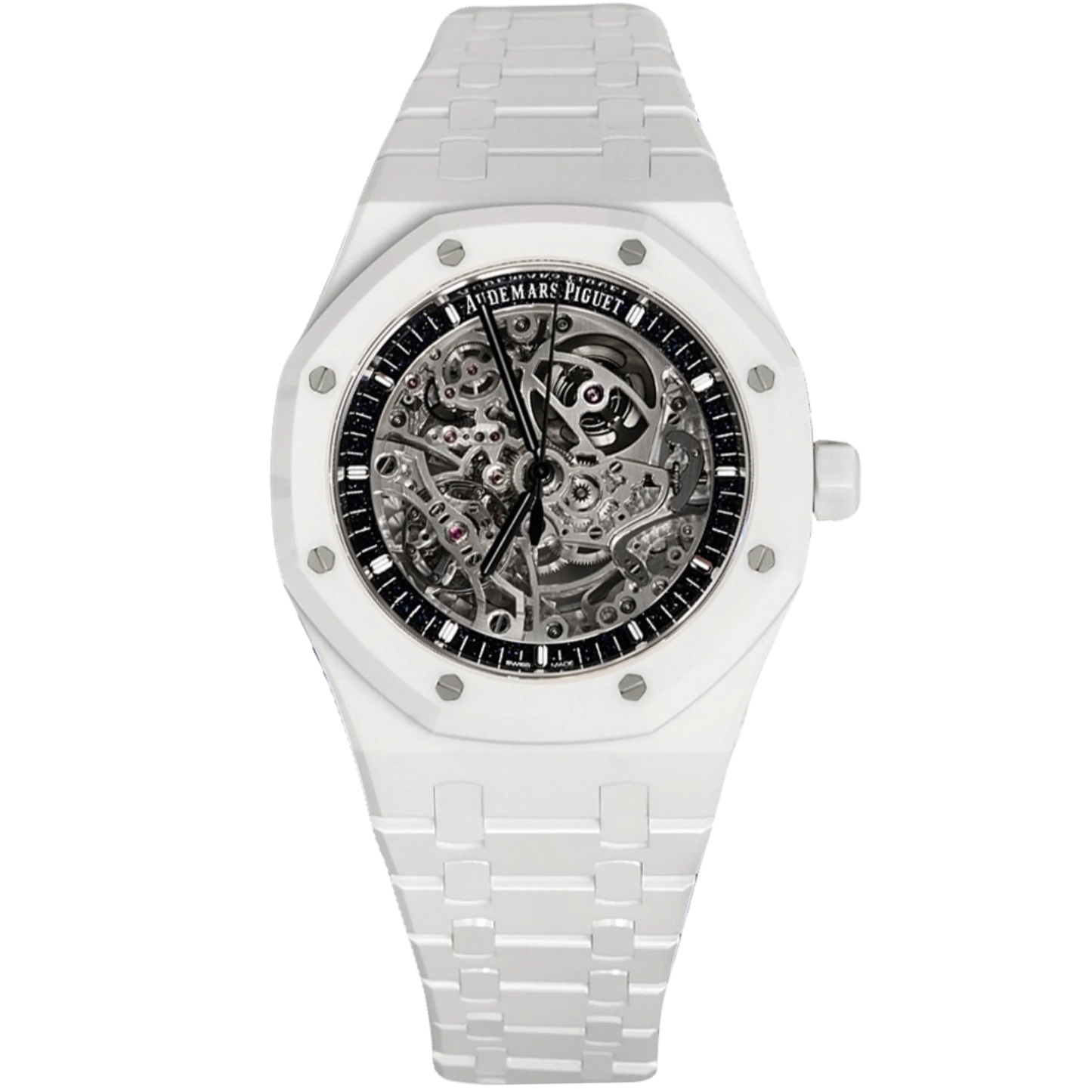Audemars Piguet Royal Oak Ref. 15416CB.OO.1225CB.01 41MM White Ceramic Openworked Skeleton (Limited 30 Pieces)