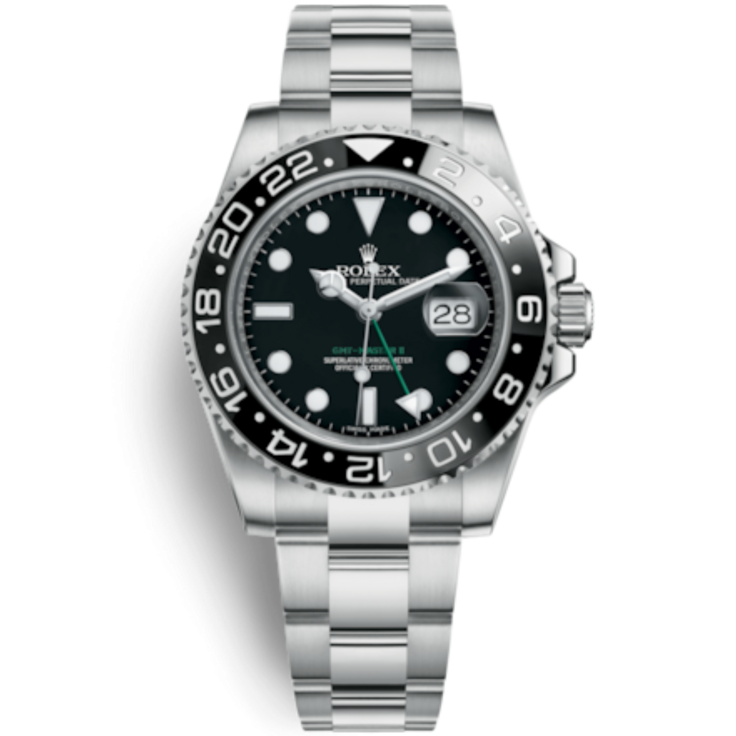 Rolex GMT Master II Ref. 116710LN Stainless Steel Black Dial