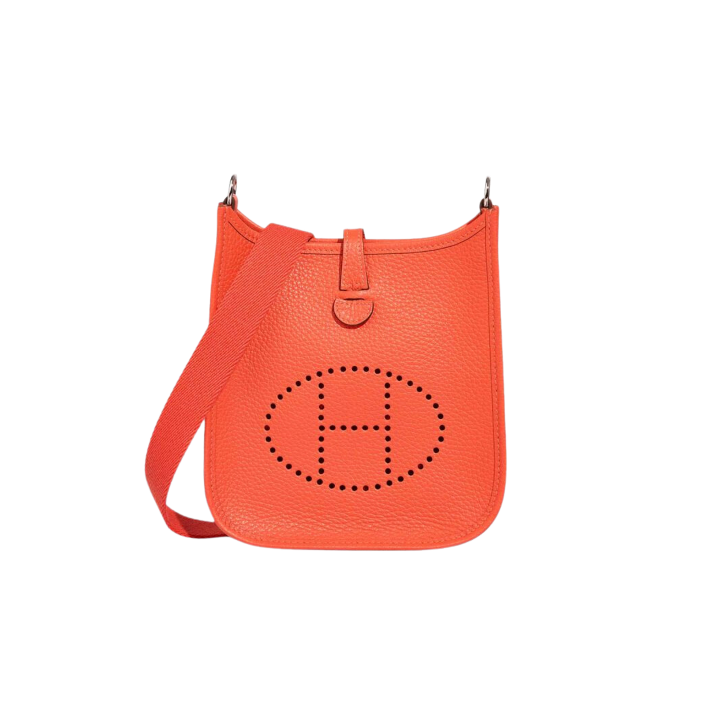 Hermes Evelyne TPM Orange Field Clemence Leather