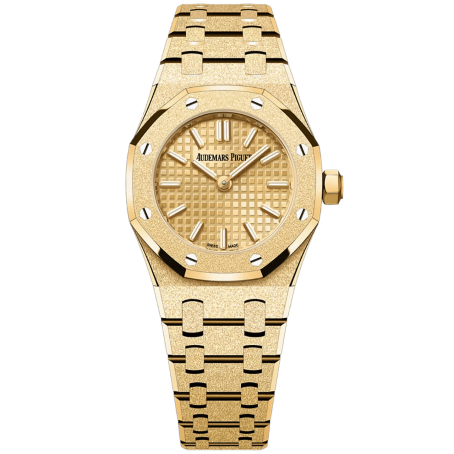 Audemars Piguet Royal Oak "mini" Ref. 67630BA.GG.1312BA.01-B 23MM Yellow Gold Frosted