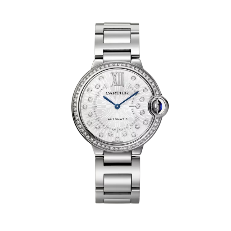 BALLON BLEU DE CARTIER 36 MM STAINLESS STEEL WITH SILVER DIAL