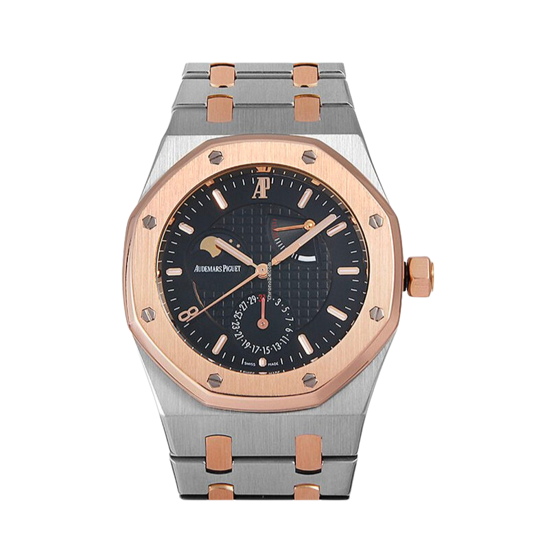 26168SR.00.1220SR.01 38MM Two Tone SS/RG Pride of China Black Dial (Limited 250 Pieces) Watch Only