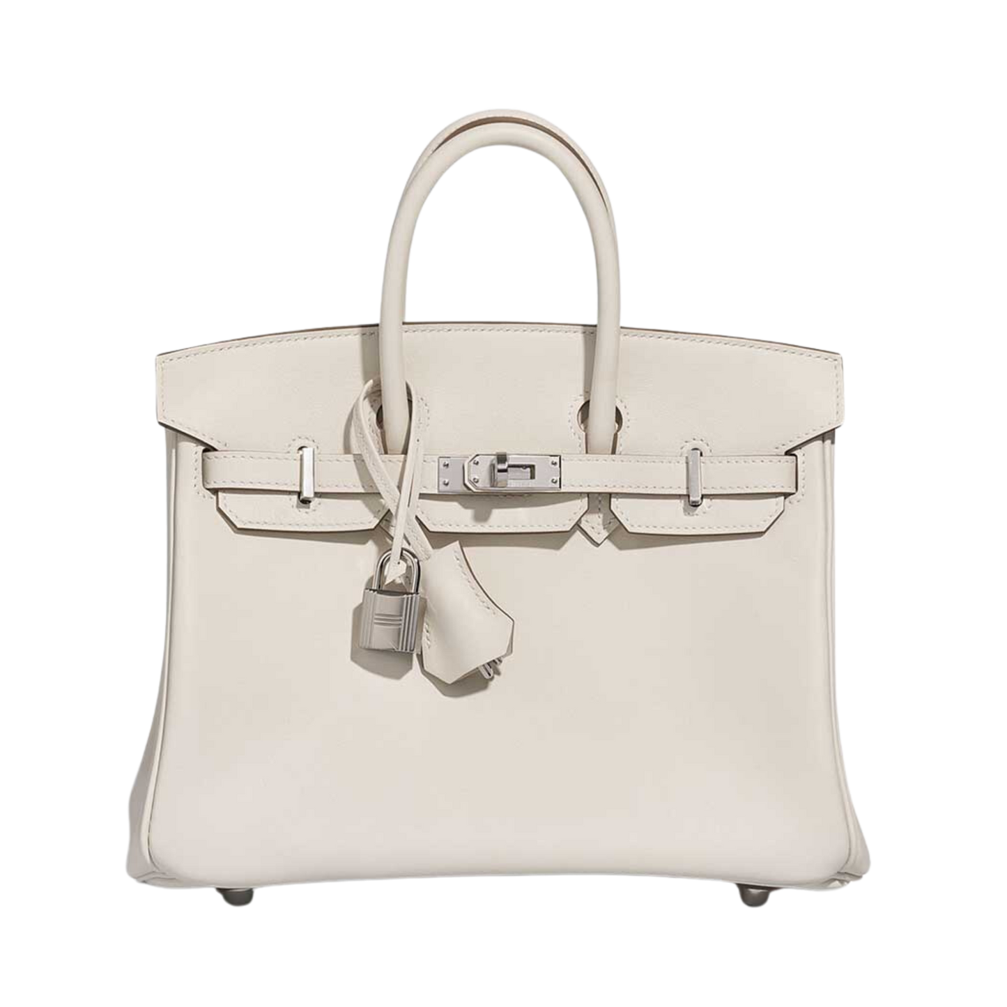 Hermes Birkin 25 Mushroom Swift Leather