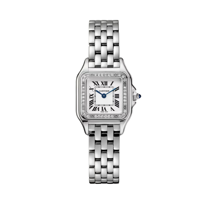 PANTHERE DE CARTIER 30 MM STAINLESS STEEL WITH SILVER DIAL