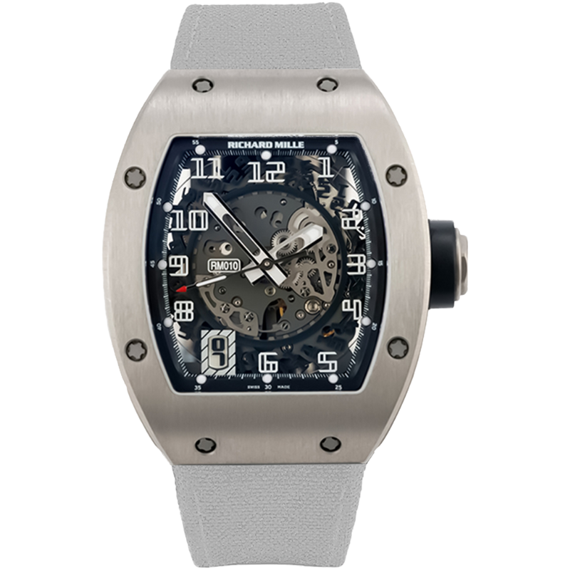Richard Mille RM 10 Grey Velcro Strap