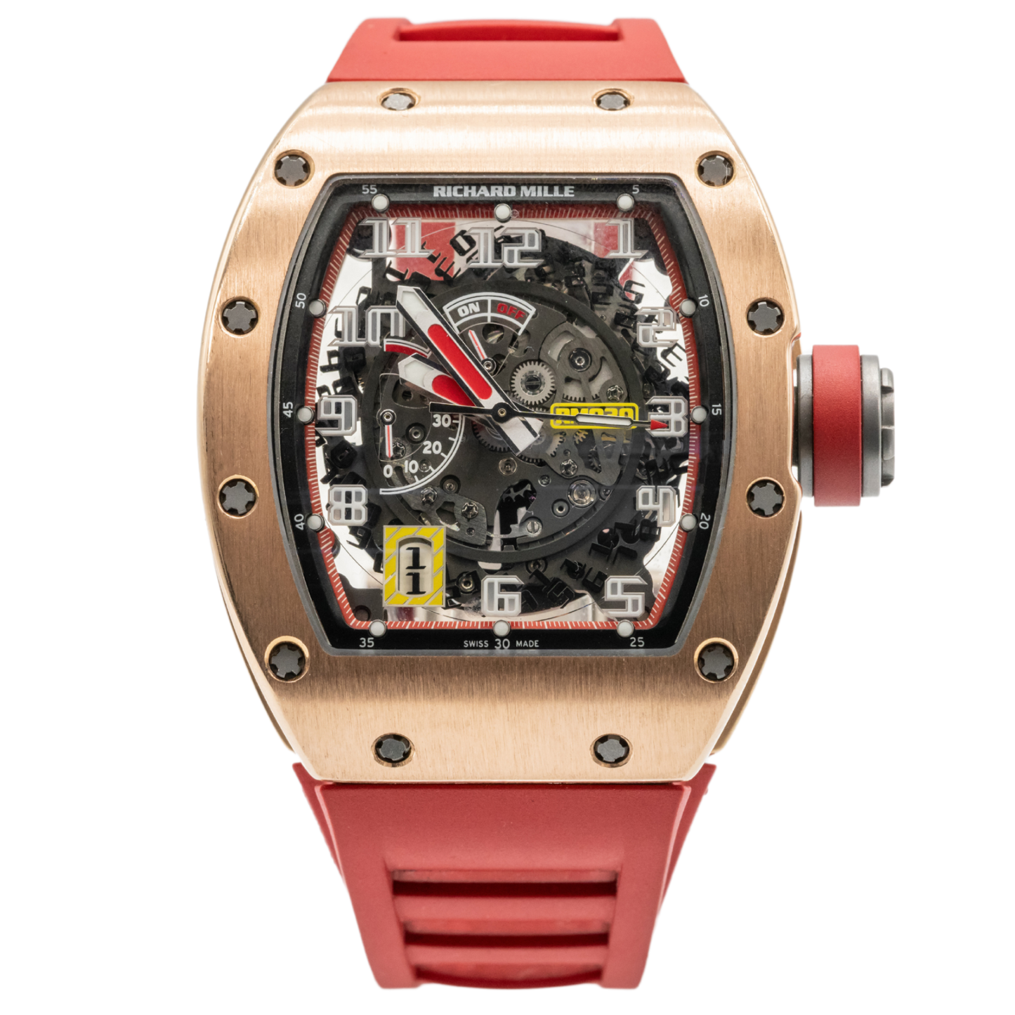 RM030 Malaysia Edition Rose Gold "Red Rehaut"