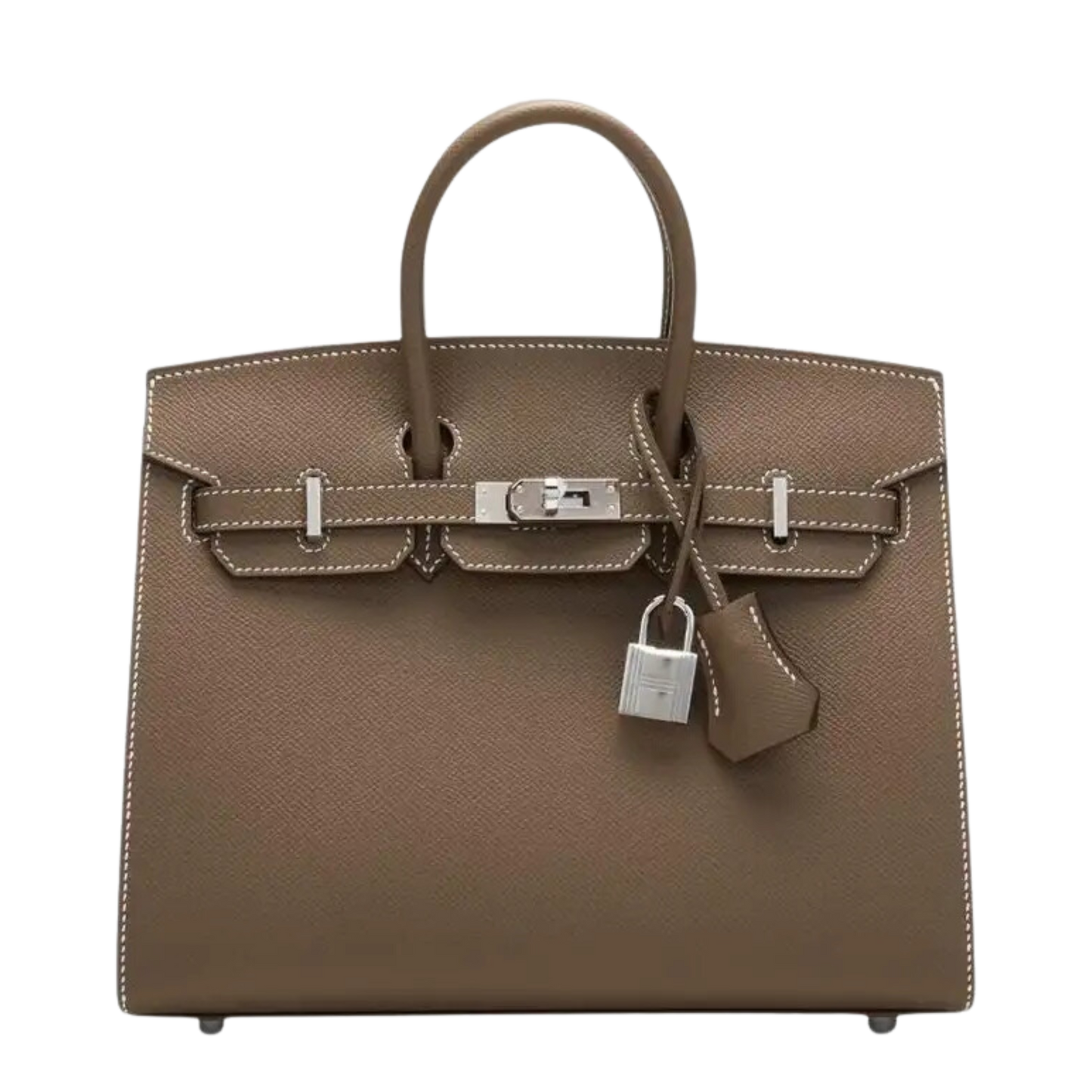 Hermes Birkin 25 Etoupe Epsom Leather