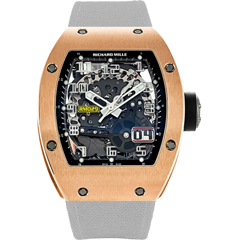 Richard Mille RM 29 Grey Velcro Strap