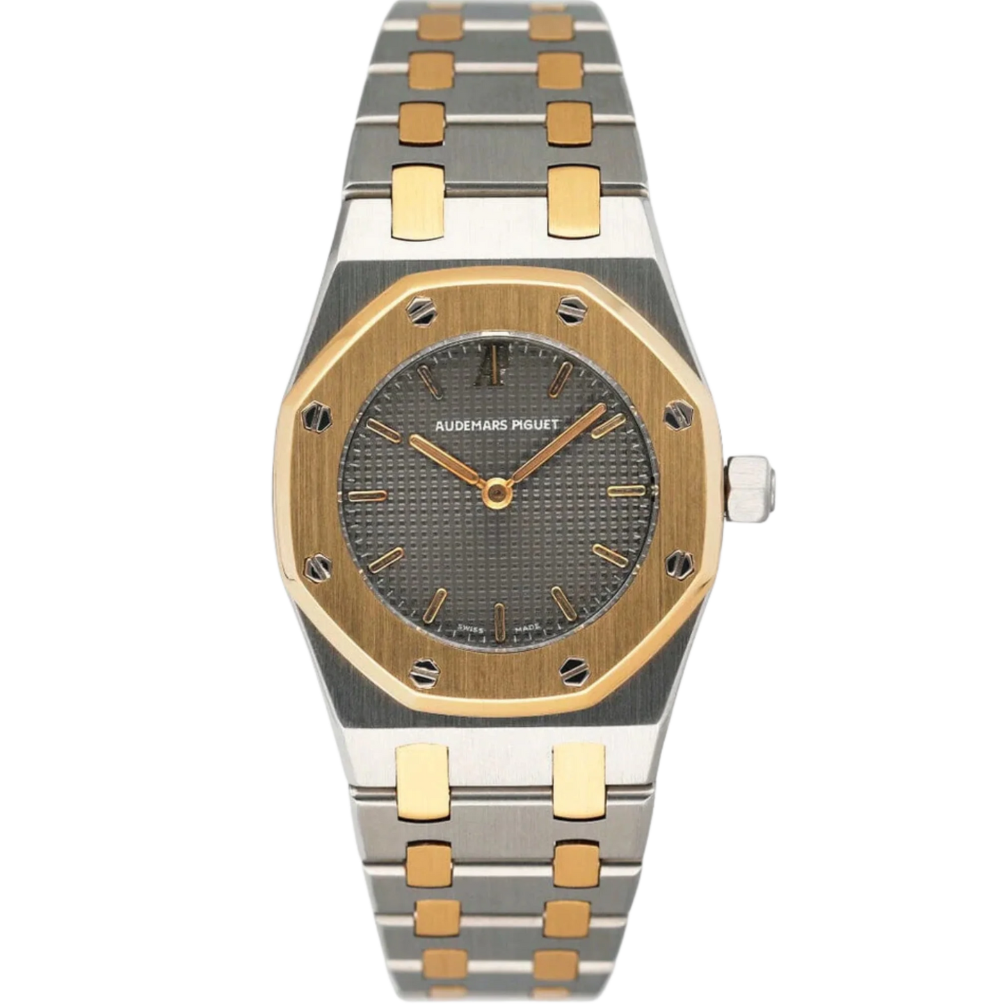 Audemars Piguet Royal Oak Ref. 6007SA 26MM Two Tone Yellow Gold/SS Slate Dial